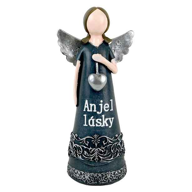 PROHOME - Soška anděl lásky 25cm