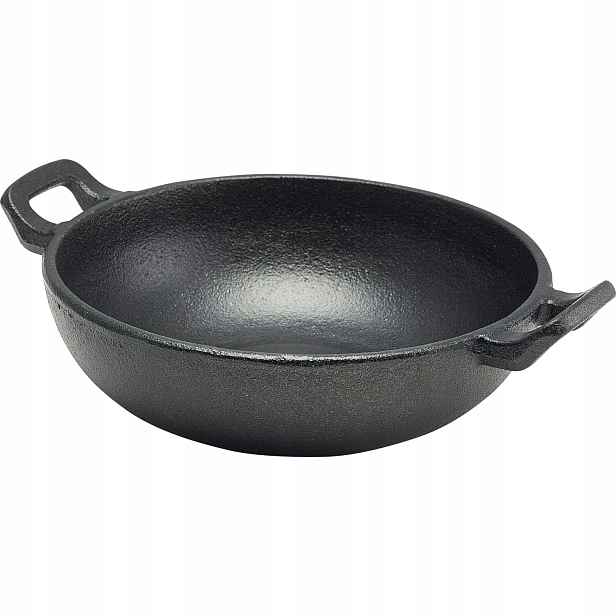 Genware Mísa wok, litinová, výška: 53 mm, délka: 220 mm, šířka: 170 mm