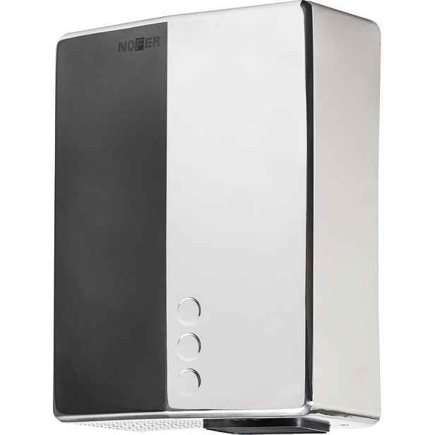 NOFER BIGFLOW EVO bezdotykový elektrický osoušeč rukou 220-240V, 2050W, 218x284x102mm, nerez lesk