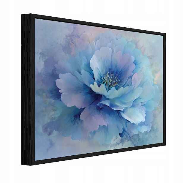 Obraz V Rámu Kweiaty Modrý Chabry Do Předsíně Jídelny Kuchyně 90x60
