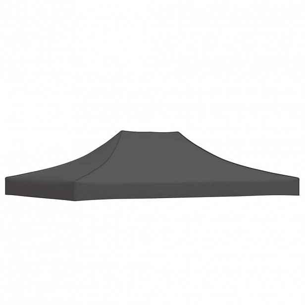 vidaXL Střecha k party stanu 4,5 x 3 m antracitová 270 g/m²