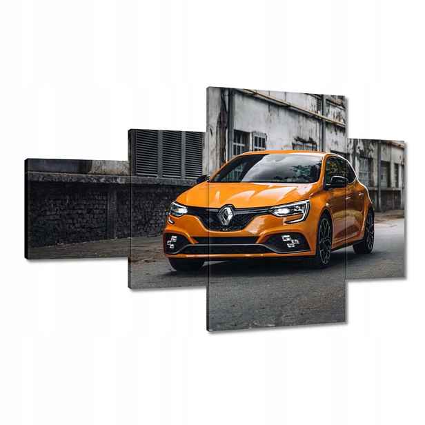 Obrazy 130x80 Oranžový Renault Auto