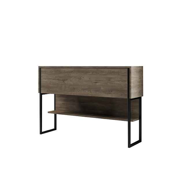 Komoda Luxe Walnut and Black