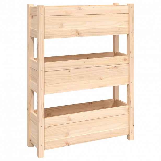 vidaXL Truhlík 77 x 25 x 104,5 cm masivní borové dřevo