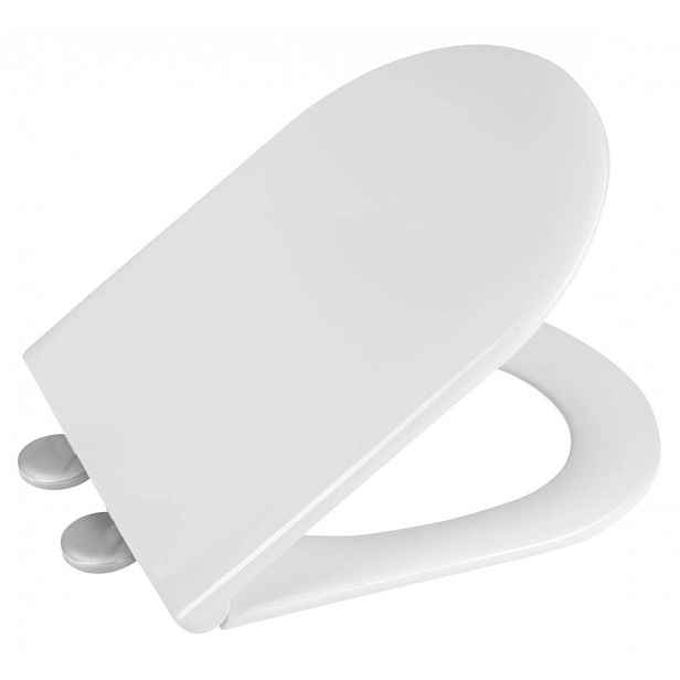 Aqualine HYGIE - WC sedátko, Soft Close, bílá PS105