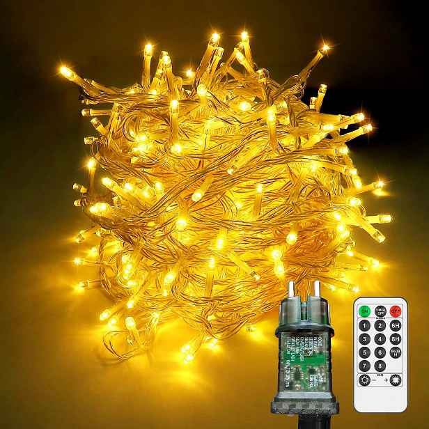 Fullarrive Led lampy 45M 400 Led Vánoční IP44 s dálkovým ovládáním
