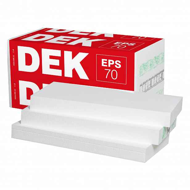 Polystyren fasádní DEK EPS 70F 40 mm 500×1000 mm