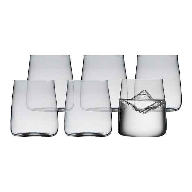 Sklenice v sadě 6 ks 420 ml Zero – Lyngby Glas