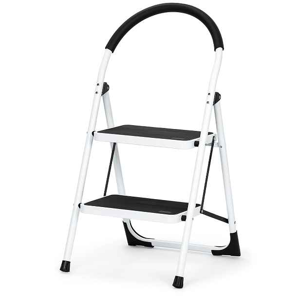 4Home Skládací ocelové schůdky Steps, 2 stupně, 2 stupně