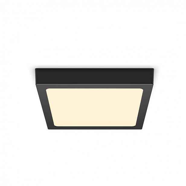 Philips - LED svítidlo 21x21 cm, 2700 K, 12 W, černá 929002661331
