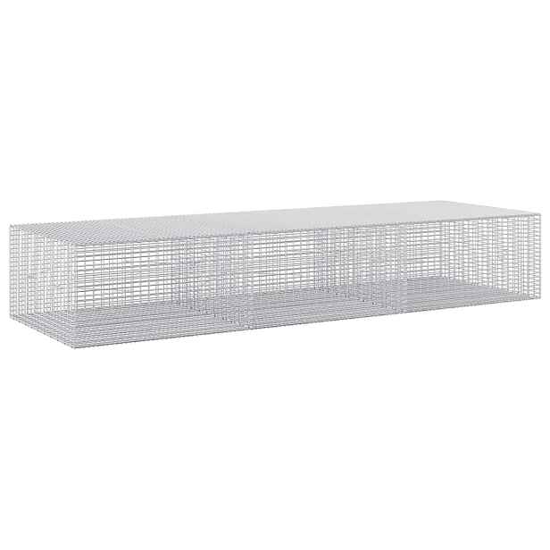 vidaXL Gabion s drátem 3,5 mm a sítem 5x2,5 cm 300x100x50 cm