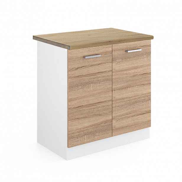 Vicco SKŘÍŇKA POD DŘEZ R-Line Sonoma 80 cm , PD Dub