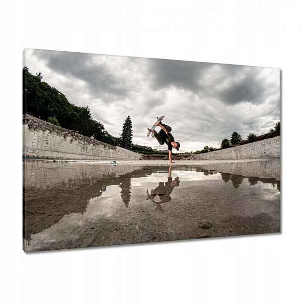 Obrazy 100x70 Skateboard Deska Skoky