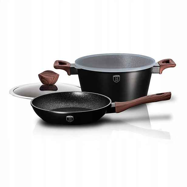 BH-6782 Hrnec a pánev 24 cm Berlinger Haus Ebony Rosewood Collection