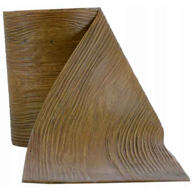Elastická fasádní deska Palisander 198 x 15,5 cm 1 m2 DrewVip Set