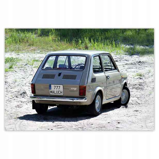 Fototapety 152x104 Batole Fiat 126p Miminko