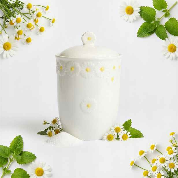 Organizér Na Potraviny, Sypké Keramické Výrobky, 16 CM, Daisy Line
