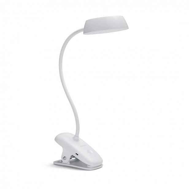 Philips - LED lampička s klipem, 4000 K, 3 W, stmívatelné, bílá 929003179707