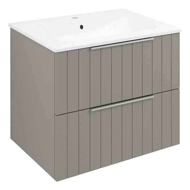 Sapho CIRASA STRIP umyvadlová skříňka 59,2x52x46cm, agila
