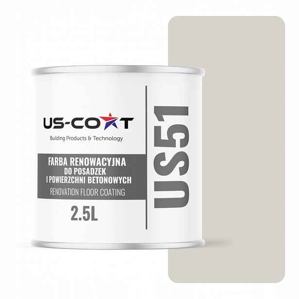 Barva Pro Renovaci Podlah Z Betonu Garáže Bílo Šedá RAL9002 Lesk 2,5L