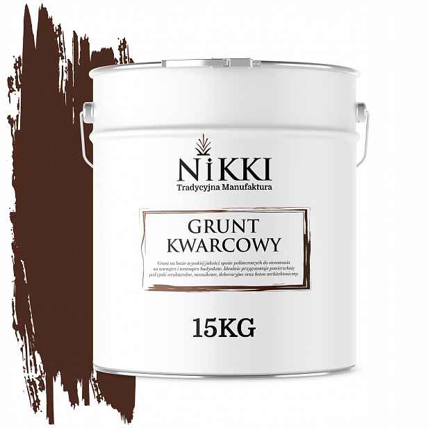 Křemenná Podloží Pod Silikonovou Omítku Barva Hnědá Teplá Ral 8016 15 Kg