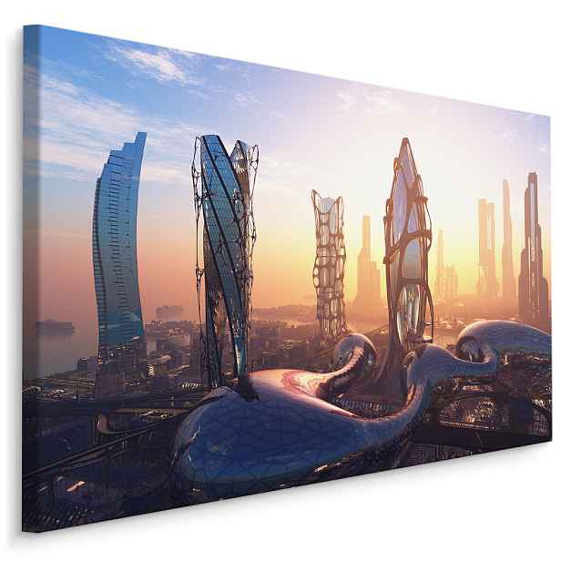 MyBestHome BOX Plátno Modernistická Výstavba Varianta: 70x50