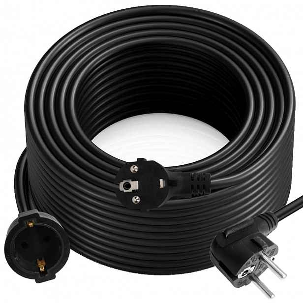 Prodlužovací Kabel 3X 0.75 30 M Stavební Pro Sekačku S Uzemněním