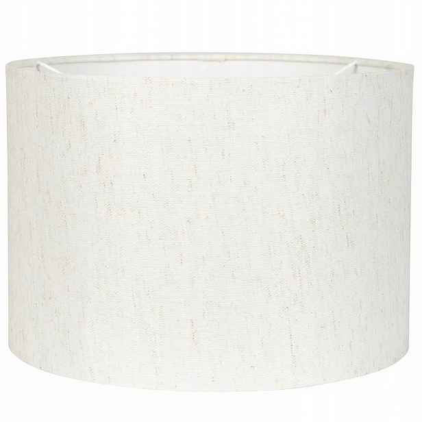 Stínidlo Pro Stojací Podlahovou Lampu 30 cm, Válec, bílý, velký