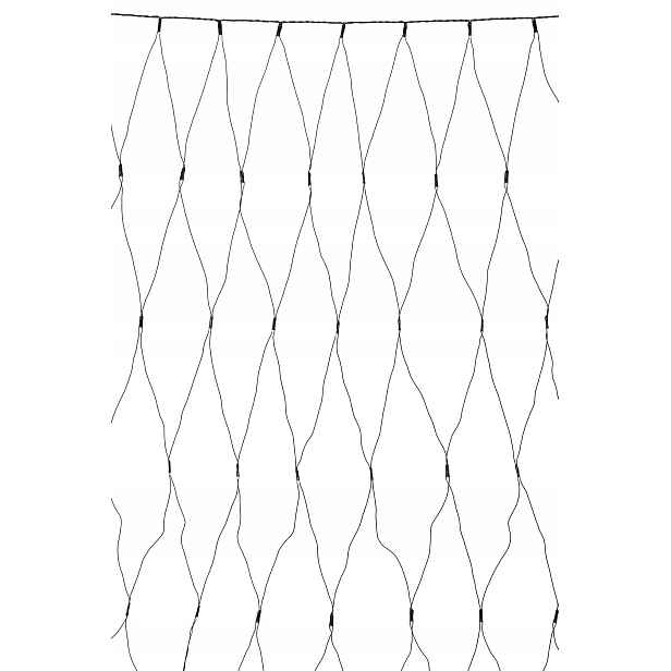 Zahradní lampy Garden 24 Light Net 2*2M 160L Black Markslojd
