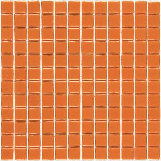 Skleněná mozaika Monocolores naranja 30x30 cm lesk MC702