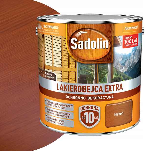 Sadolin Lak na dřevo Extra 2,5L Mahagon