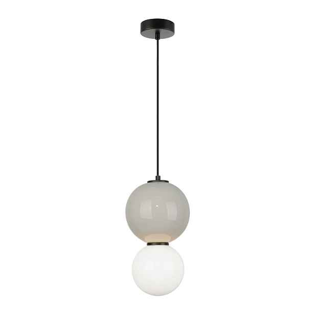 Stropní Svítidlo Závěsná Led Pieve Šedá 6W 801lm 3000K Zintegr Italux