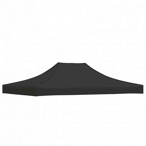 vidaXL Střecha k party stanu 4,5 x 3 m černá 270 g/m²
