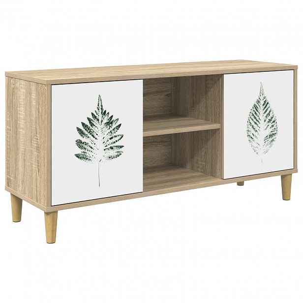 vidaXL Televizní skříň HANAU 102 x 33 x 50 cm Sonoma Kompozitní dřevo