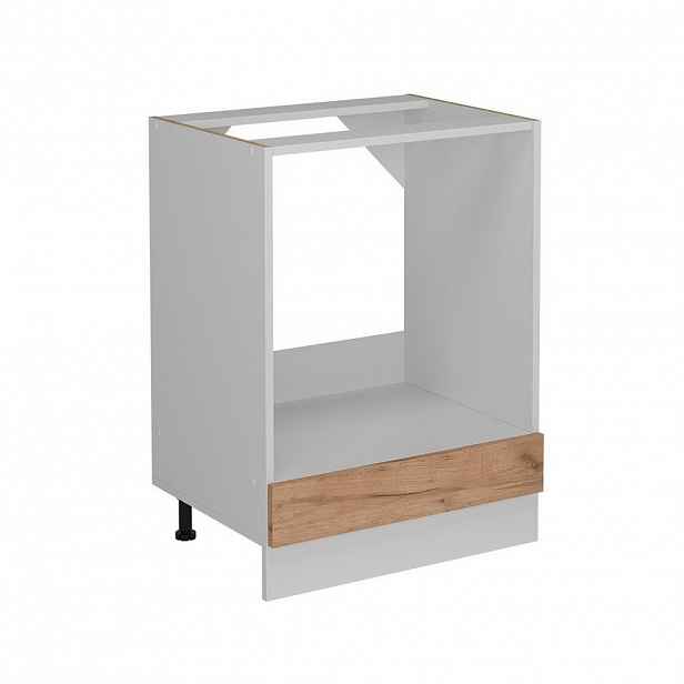 Vicco SKŘÍŇKA NA VESTAVĚNOU TROUBU R-Line Zlatý mocný dub 60 cm bez pracovní desky