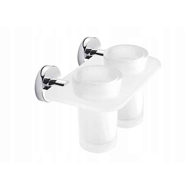 Nimco Unix nástěnný držák na zubní kartáčky dvojitý Un X3-58DW-26_