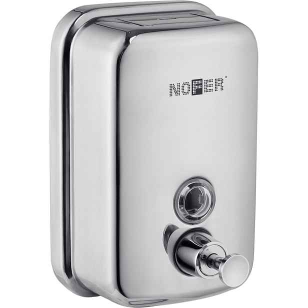 NOFER Dávkovač mýdla 600ml, nerez lesk