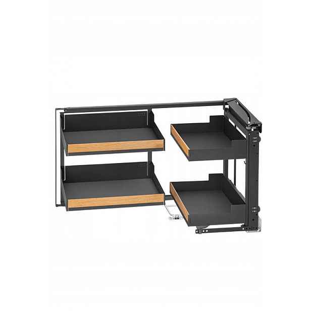 Peka 05.2351.KPL Magic Corner Standard Fioro 900/ 450/ pravý/ antracit