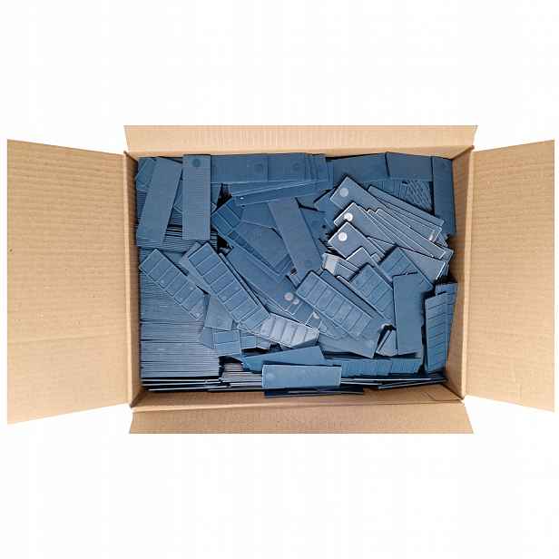 1000 ks Montážní podložky distanční 2x30 gr.2mm