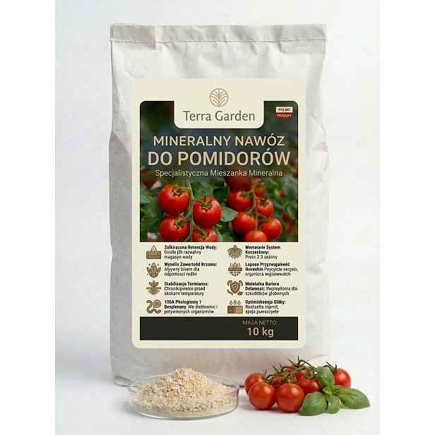 Minerální Hnojivo Na Rajčata Terra Garden 2 x 10 Kg Přírodní Účinné