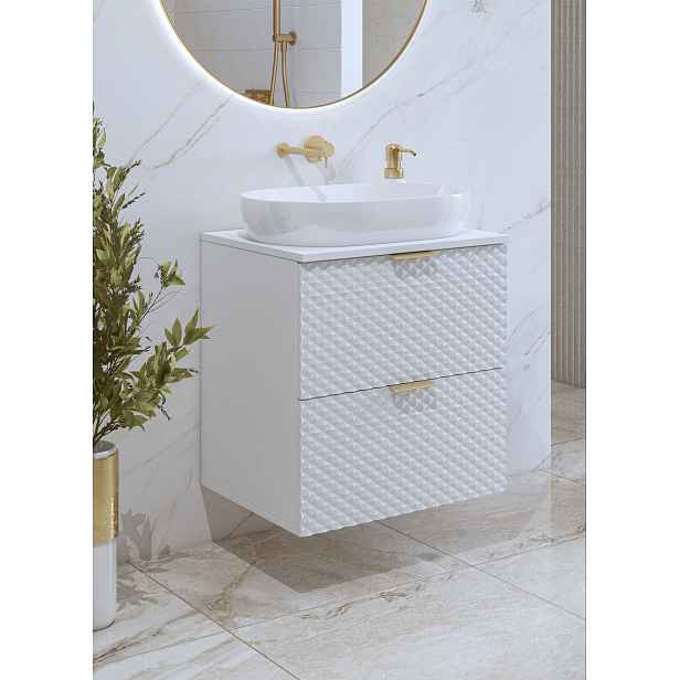 Skříňka pod umyvadlo 60 cm EUREKA - bílá