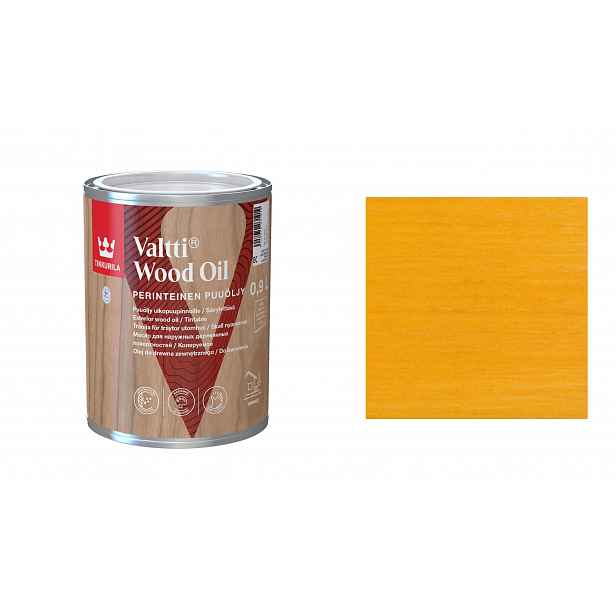Tikkurila Valtti Wood Oil 0,9 L 5050 Mesi Ochranný Rozpouštědlový Olej