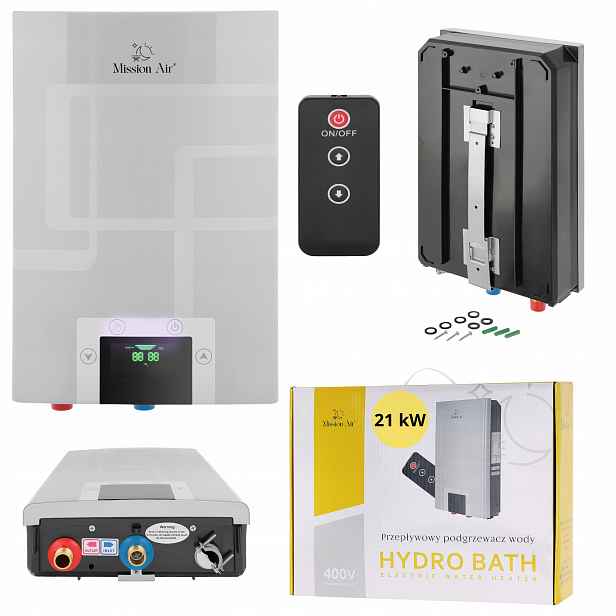 Elektrický průtokový ohřívač vody 21 kW 400 V