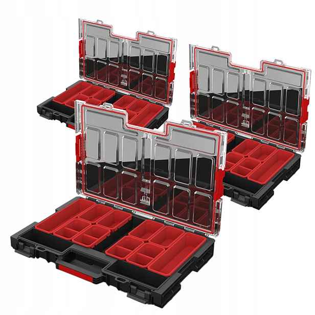 Qbrick System One L 2.0 organizér plastový velký box na nářadí x3