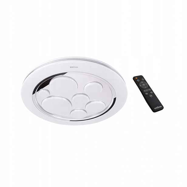 Stropní svítidlo Led Drops C 24W s dálkovým ovládáním, 3000K-4200K-6500K, IP44, bílé