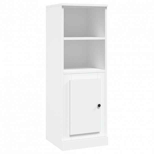 vidaXL Skříň highboard bílá 36 x 35,5 x 103,5 kompozitní dřevo