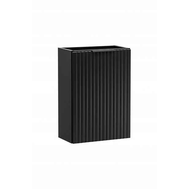 Szafka pod umywalkę 20x40cm z drzwiami Adel Black