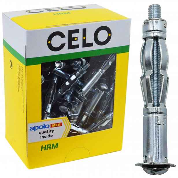 Kovová hmoždinka 6 mm Celo 9632HRM pro desky G-k, sádrokarton, 14-32 mm, 100 ks