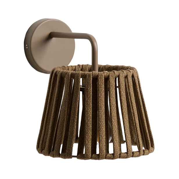 LED nástěnné solární venkovní svítidlo (výška 23 cm) Aldet – Kave Home