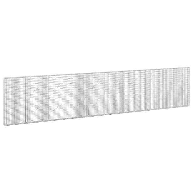 vidaXL Gabion s drátem 3,5 mm a sítem 5x2,5 cm 500x10x100 cm